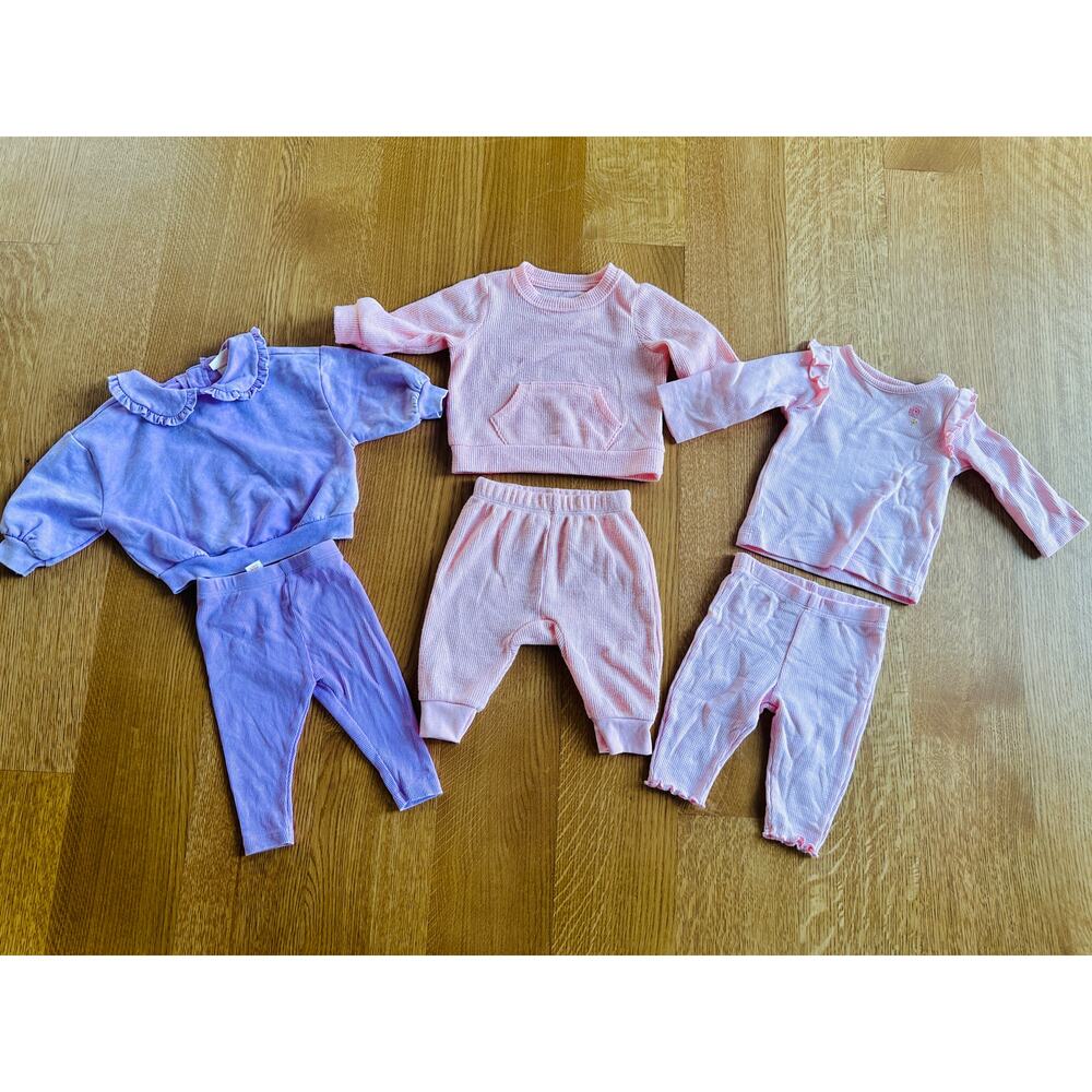 Lot of Baby Girl Cat & Jack Target Outfits 0-3 Months
